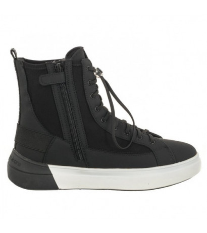 Calvin Klein High Top Lace-up Sneaker V3X9-80733-1464 999 Black (CK354-a) kingad