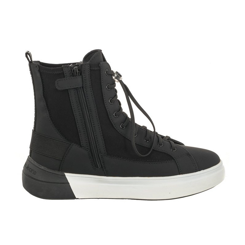 Calvin Klein High Top Lace-up Sneaker V3X9-80733-1464 999 Black (CK354-a) kingad