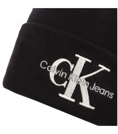 Calvin Klein Monologo Embro Beanie Black K50K511160 BDS (CK366-a) vöö