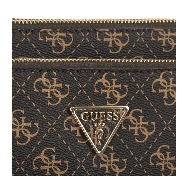 Guess Noelle Dbl Pouch Crossbody HWQL78 79710 Brown (GU515-a) käekott