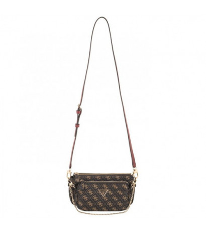 Guess Noelle Dbl Pouch Crossbody HWQL78 79710 Brown (GU515-a) käekott