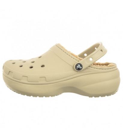 Crocs Classic Platform Lined Bone 207938-2Y2 (CR302-b) Naiste kingad/klappide klapid