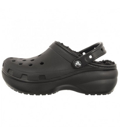 Crocs Classic Platform Lined Black 207938-001 (CR302-a) Naiste kingad/klappide klapid