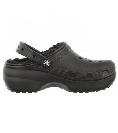 Crocs Classic Platform Lined Black 207938-001 (CR302-a) Naiste kingad/klappide klapid