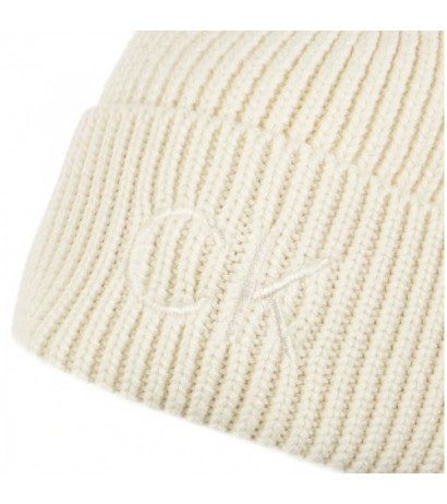 Calvin Klein Re-Lock Beanie W/Emb Marshmallow K60K608660 Yal (CK7-c) vöö