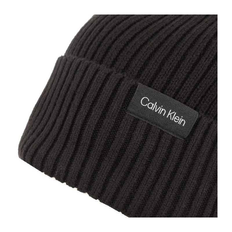 Calvin Klein Gs Classic Cotton Scarf+Beanie Ck Black K50K511021 BAX (CK389-a) vöö