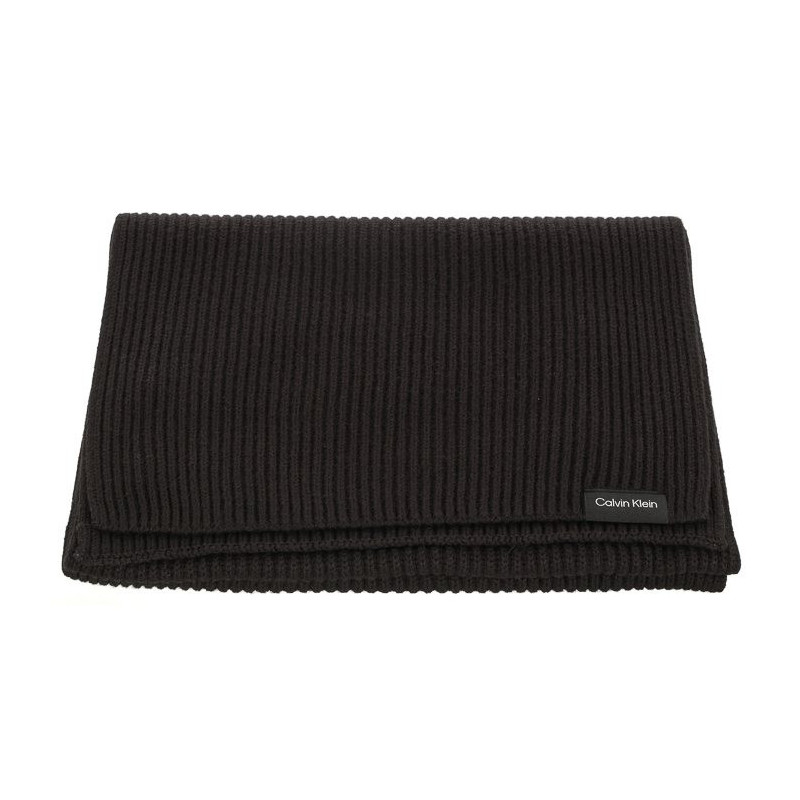 Calvin Klein Gs Classic Cotton Scarf+Beanie Ck Black K50K511021 BAX (CK389-a) vöö