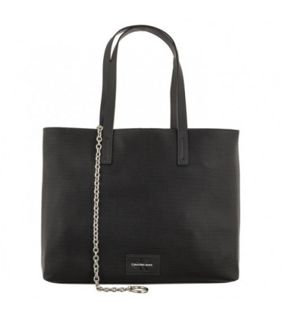 Calvin Klein Sculpted Slim Square Tote Chain Black K60K611187 BDS  (CK392-a) käekott