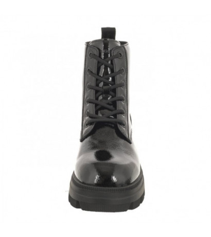 Calvin Klein Chunky Combat Laceup Boot Wn Triple Black YW0YW01265 0GT (CK397-a) kingad