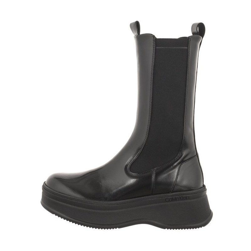 Calvin Klein Pitched Chelsea Boot Ck Black HW0HW01686 BEH (CK400-a) kingad