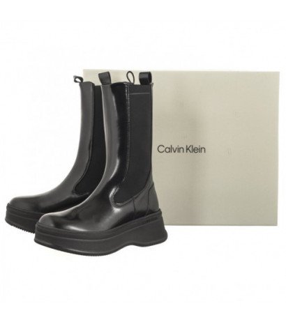 Calvin Klein Pitched Chelsea Boot Ck Black HW0HW01686 BEH (CK400-a) kingad