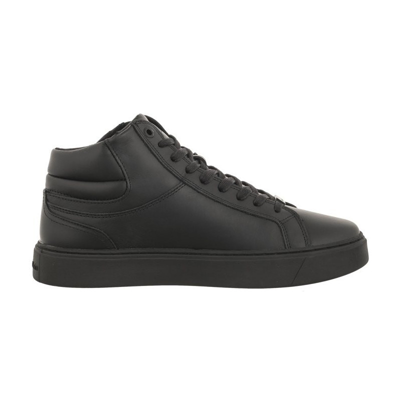 Calvin Klein High Top Lace Up W/Zip Rubb Triple Black HM0HM01269 0GJ (CK401-a) spordijalatsid