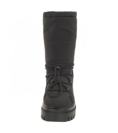 Calvin Klein Flatform Snow Boot Nylon Wn Triple Black YW0YW01146 0GT (CK399-a) saapad