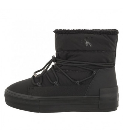 Calvin Klein Bold Vulc Flatf Snow Boot Wn Triple Black YW0YW01181 0GT (CK402-a) kingad