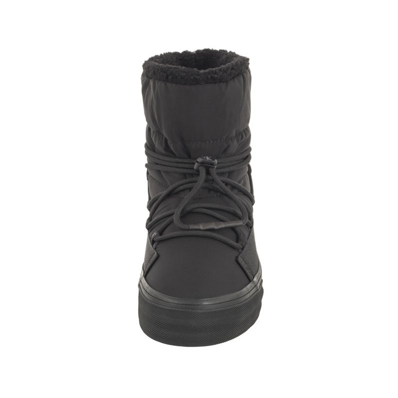 Calvin Klein Bold Vulc Flatf Snow Boot Wn Triple Black YW0YW01181 0GT (CK402-a) kingad