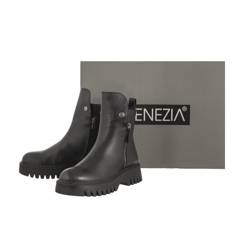 Venezia Czarne 0263005 1200 Black (VE749-a) kingad