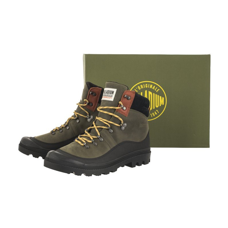 Palladium Pallabrousse Hkr Wp+ Olive Night 08840-325-M (PA125-a) saapad