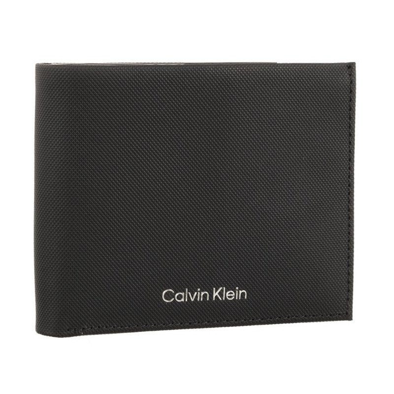 Calvin Klein CK Must Bifold 6Cc W/Coin Black Pique K50K511381 BEH (CK409-a) käekott