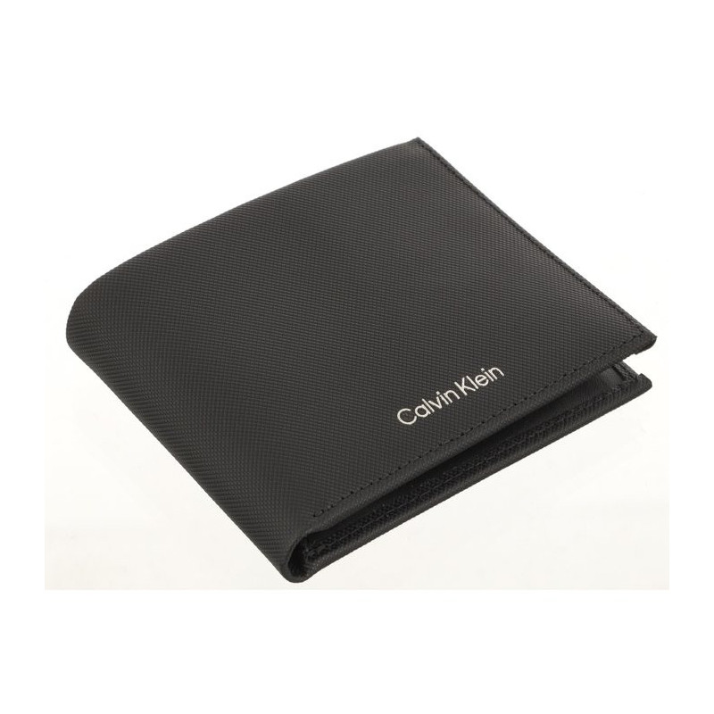 Calvin Klein CK Must Bifold 6Cc W/Coin Black Pique K50K511381 BEH (CK409-a) käekott