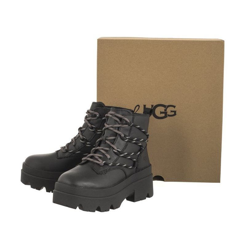 UGG W Brisbane Lace Up 1149650 BLK (UA97-a) kingad