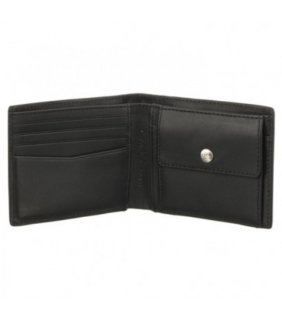 Calvin Klein Textured Bifold W/Coin Black K50K511475 BEH (CK403-a) käekott