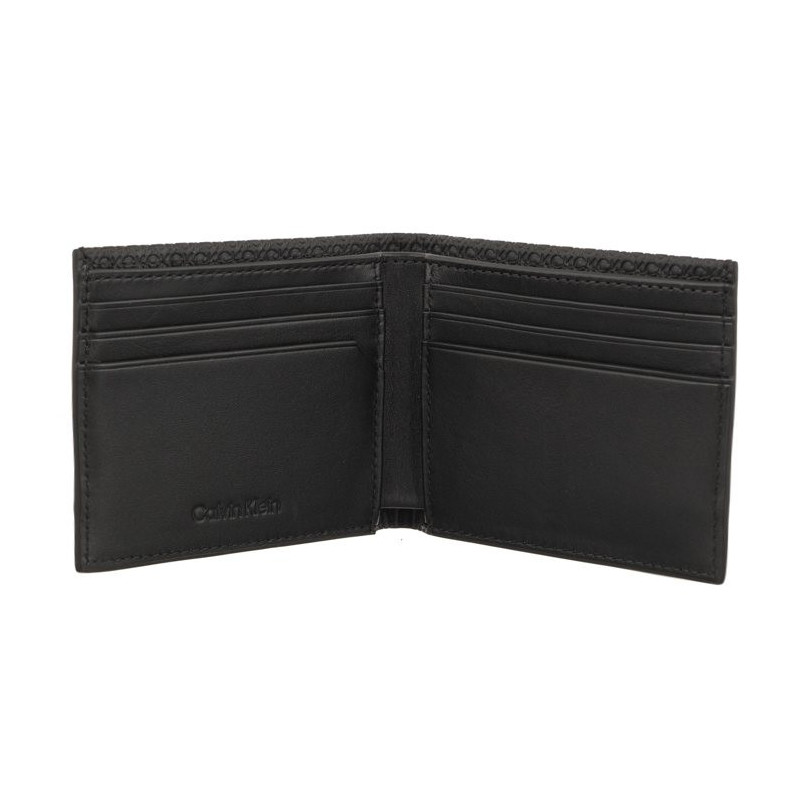 Calvin Klein Modern Bar Bifold 6Cc W/Bill Black Nano Mono K50K511374 0GL  (CK408-a) käekott