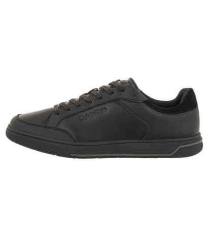 Calvin Klein Low Top Lace Up Lth Triple Black HM0HM01455 0GJ (CK416-a) spordijalatsid