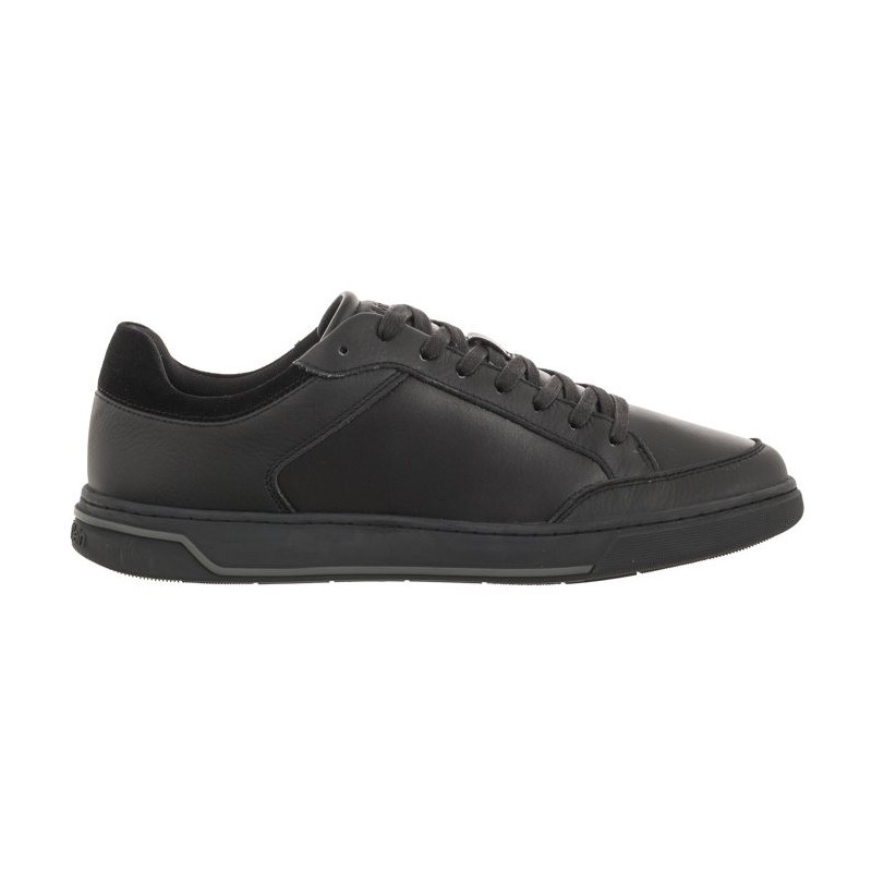 Calvin Klein Low Top Lace Up Lth Triple Black HM0HM01455 0GJ (CK416-a) spordijalatsid