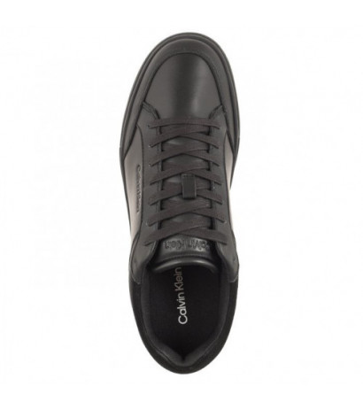 Calvin Klein Low Top Lace Up Lth Triple Black HM0HM01455 0GJ (CK416-a) spordijalatsid