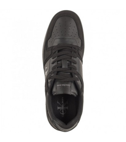 Calvin Klein Basket Cupsole Low Lth Ml Fad Triple Black YM0YM00884 0GT (CK417-a) spordijalatsid