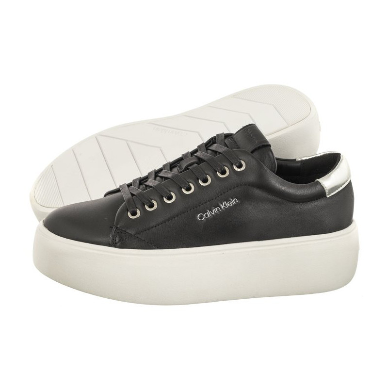 Calvin Klein Bubble Cupsole Lace Up Black/Silver HW0HW01861 0GN (CK414-a) spordijalatsid