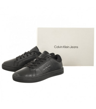 Calvin Klein Classic Cupsole Low Ml Lth Triple Black YM0YM00864 0GT (CK418-a) spordijalatsid