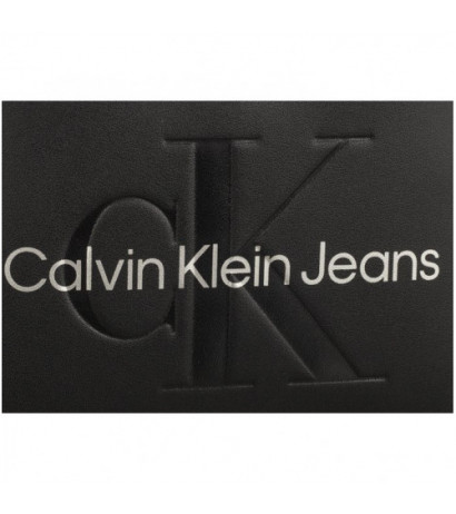 Calvin Klein Sculpted Arch Shoulder Bag22 Mono Black/Metallic Logo K60K611548 0GL (CK427-a) käekott