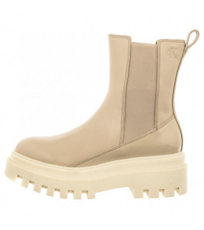 Calvin Klein Chunky Boot Chelsea Lth Mg Sat Cement YW0YW01286 PA5 (CK413-a) kingad