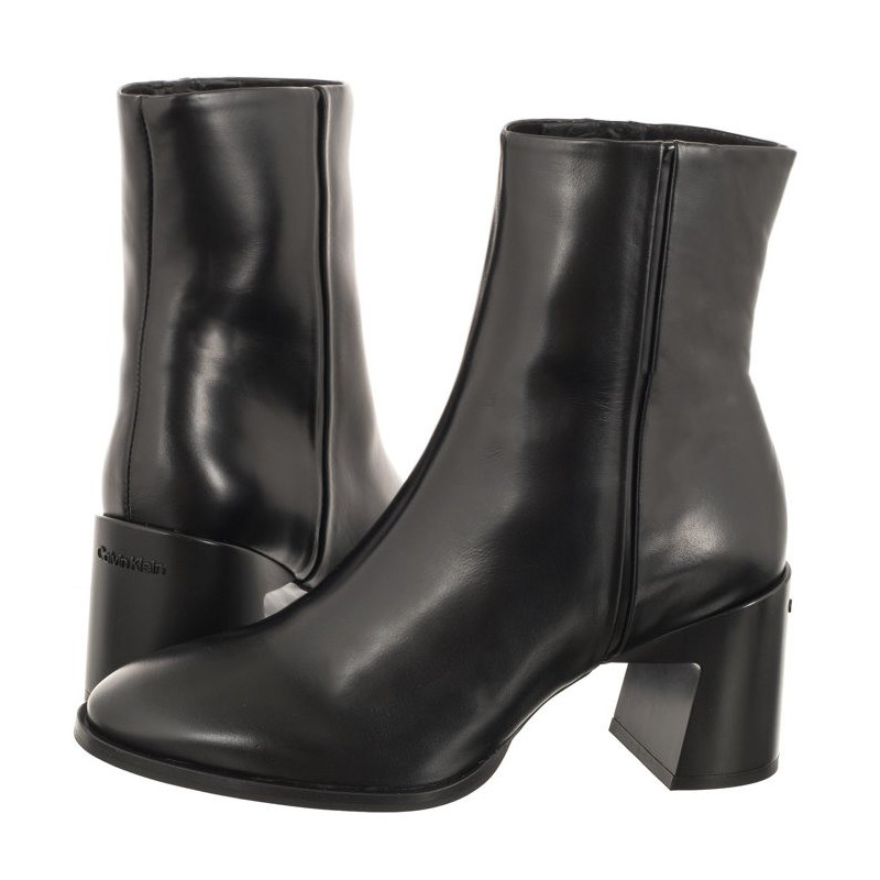 Calvin Klein Geo Block Ankle Boot 60 Ck Black HW0WH01845 BEH (CK415-a) kingad