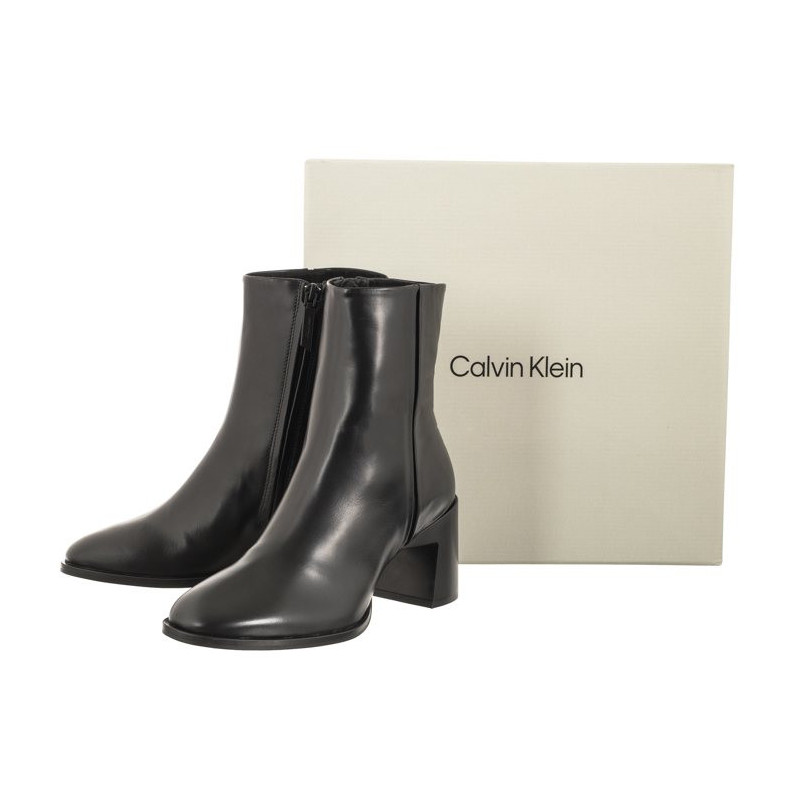 Calvin Klein Geo Block Ankle Boot 60 Ck Black HW0WH01845 BEH (CK415-a) kingad