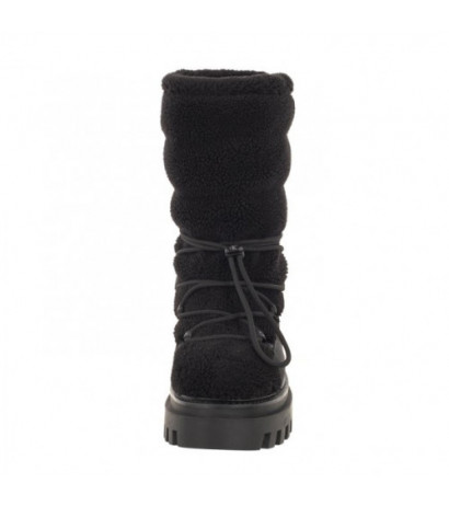 Calvin Klein Flatform Snow Boot Sherpa Wn Triple Black YW0YW01195 0GT (CK410-a) saapad