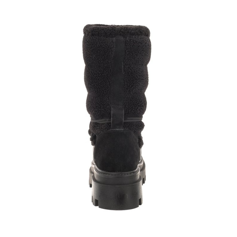 Calvin Klein Flatform Snow Boot Sherpa Wn Triple Black YW0YW01195 0GT (CK410-a) saapad