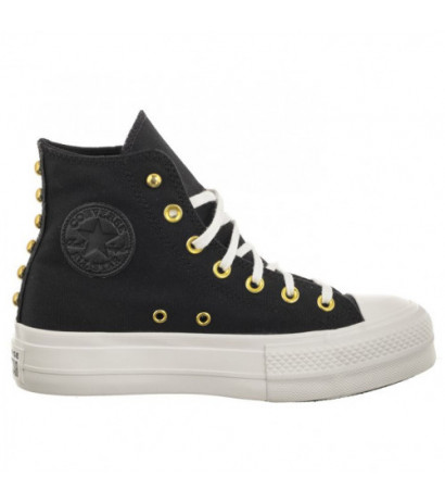 Converse CTAS Lift Hi Black/White/Gold A05453C (CO647-a) kingad