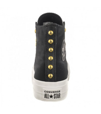 Converse CTAS Lift Hi Black/White/Gold A05453C (CO647-a) kingad