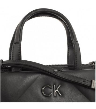 Calvin Klein Re-Lock Quilt Tote Mini Black K60K611340 BEH (CK438-a) käekott