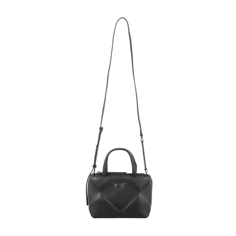 Calvin Klein Re-Lock Quilt Tote Mini Black K60K611340 BEH (CK438-a) käekott