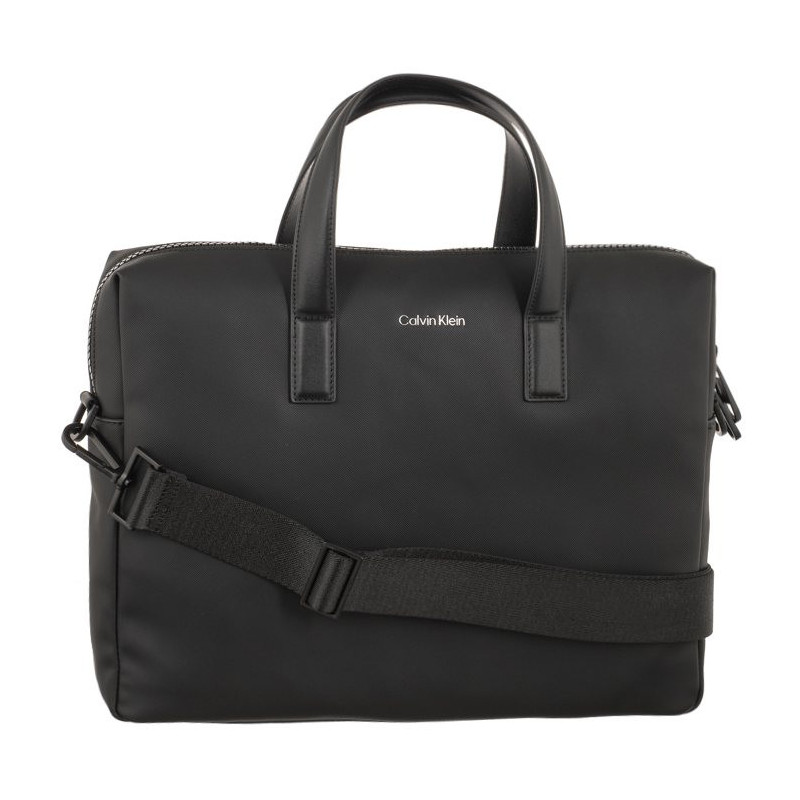 Calvin Klein CK Must Laptop Bag Black Pique K50K511221 BEH  (CK440-a) käekott