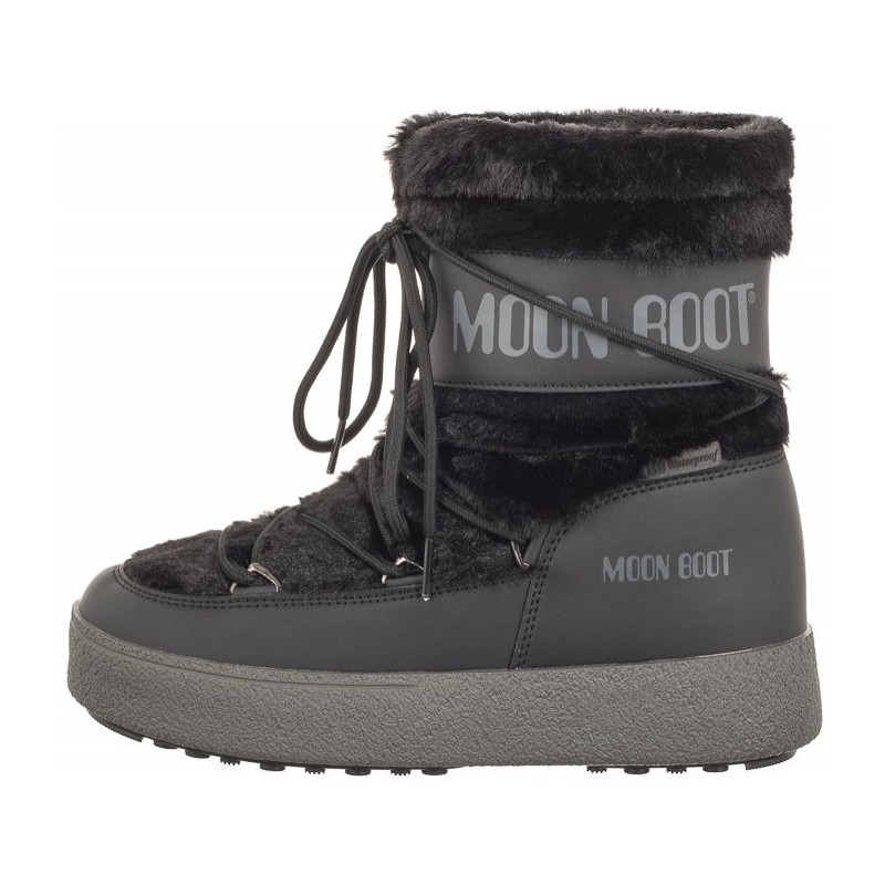 Moon Boot MB Ltrack Faux Fur WP Black 24501300001 (MB63-a) kingad