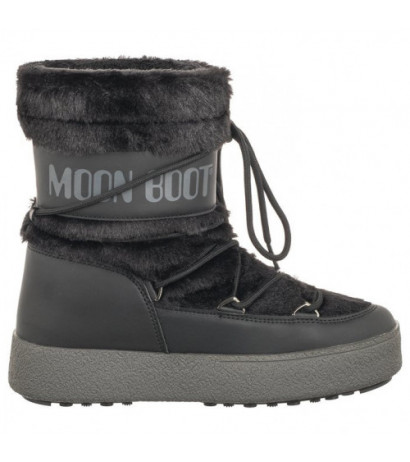 Moon Boot MB Ltrack Faux Fur WP Black 24501300001 (MB63-a) kingad