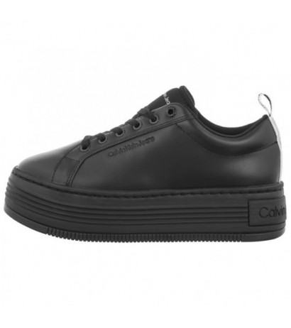 Calvin Klein Bold Flatf Low Laceup Lth In Lum Triple Black YW0YW01309 0GT (CK444-a) kingad