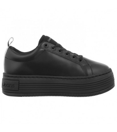 Calvin Klein Bold Flatf Low Laceup Lth In Lum Triple Black YW0YW01309 0GT (CK444-a) kingad