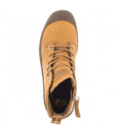 Palladium Pampa Zip Lth Ess Dear Brown 76888-252-M (PA64-d) saapad