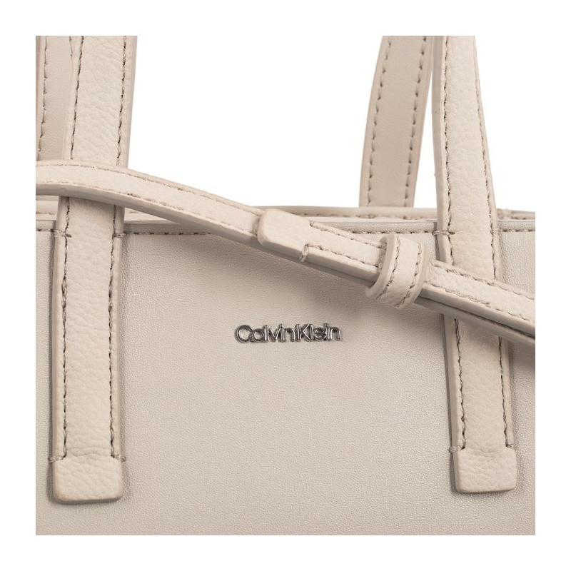 Calvin Klein CK Must Mini Tote Pu/Nubuck DK Ecru K60K611873 PC4 (CK452-a) käekott