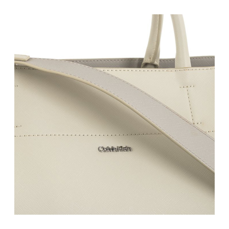 Calvin Klein Business Large Tote Saffiano DK Ecru/Sand Pebble K60K611674 PC4 (CK450-a) käekott